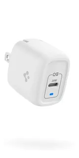 Cargador iPhone Spigen Power Arc Pro Usb C 20w Gan Color Blanco