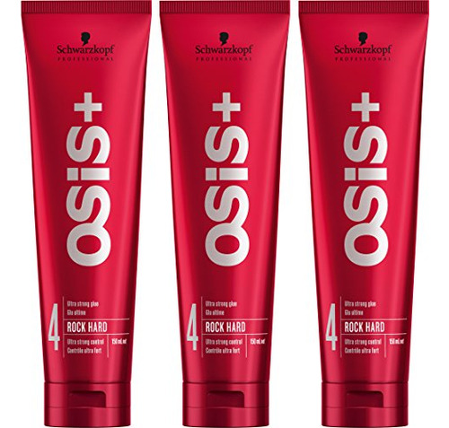 Pegamento Osis+ Rock Hard Ultra Strong De 150 Ml (paquete De