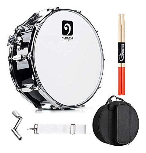 Vangoa Snare Drum Set For Kids Students Beginners Kit, 14 Pu