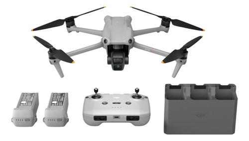 Dji Air 3 Fly More Combo Dji Rc-n2 Color Gris