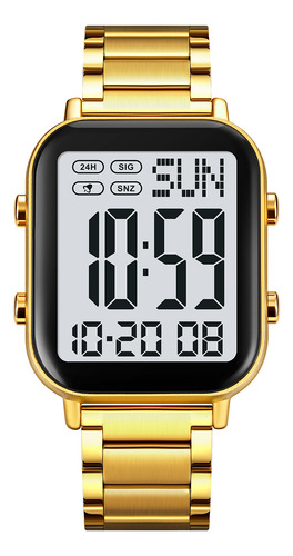 Reloj Digital Con Cronómetro Skmei Para Hombre Y Mujer, Resi