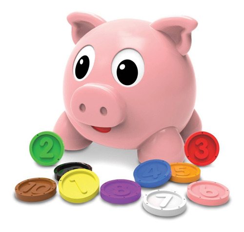 Cuenta Y Aprende Los Colores  Pig E Bank  Para Bebés A3145