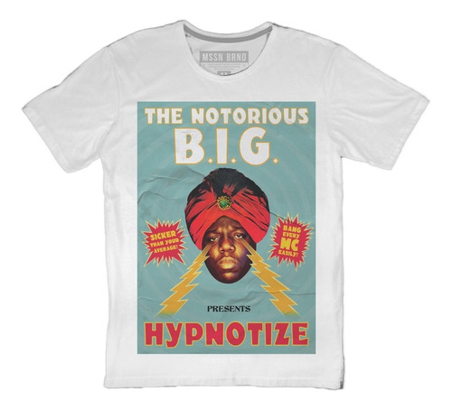 Playera Mssn Brnd - The Notorious B.i.g. Big Genie Hypnotize