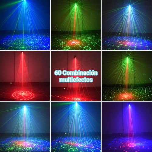 Laser Proyector Luces De Discoteca Rgb Led Para Fiestas
