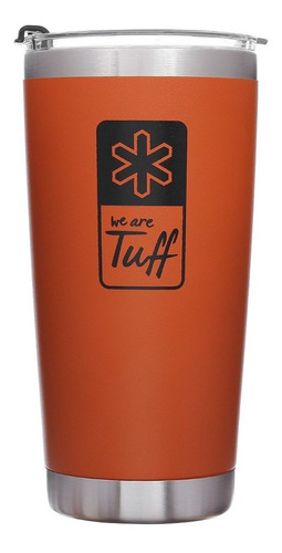 Copo Térmico Laranja 510ml Tuff 28810