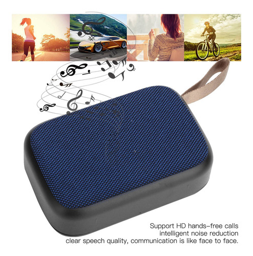 Mini Bocina Subwoofer Inalámbrico Estéreo Portátil Con Soni