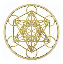 Comprar Cuadro De Pared Metatrón 12  | Arte De Madera Geometría Sagr