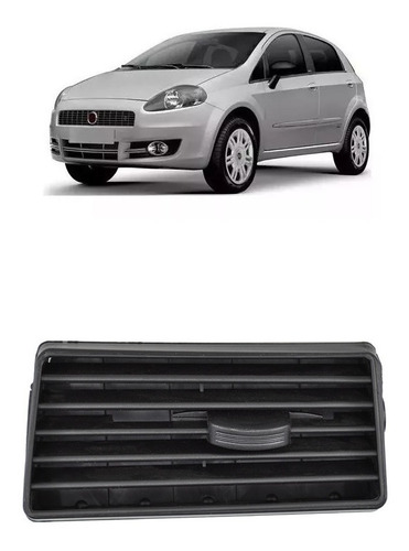Grade Difusor Ar Lateral Painel Fiat Punto 2012 Direito