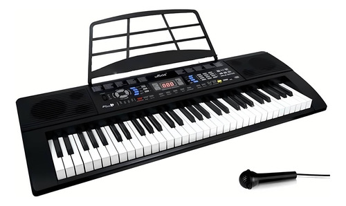 Teclado Organeta Piano Mls6639 128 Tonos 51 Teclas Grabacion