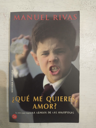 ¿que Me Quieres, Amor? Manuel Rivas
