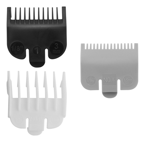 3 Piezas De Cortadora De Pelo Universal Limit Comb Limit Pei