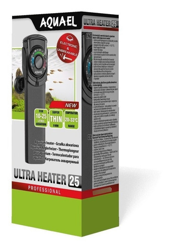 Termocalefactor 25w Irrompible Aquael Ultraheater