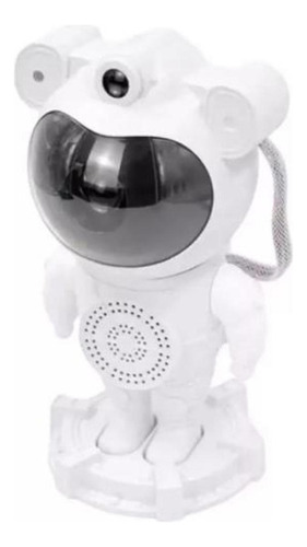 Luminária Astronauta Com Alto Falante Bluetooth Luz Galaxia