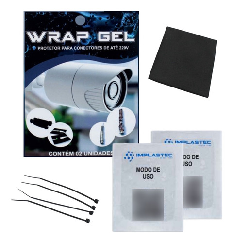 Proteção Para Conectores Protetor Implastec Wrap Gel Nf Top