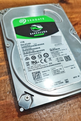 Disco Duro Interno Seagate Barracuda 1tb Sata Iii 6gbps 7200