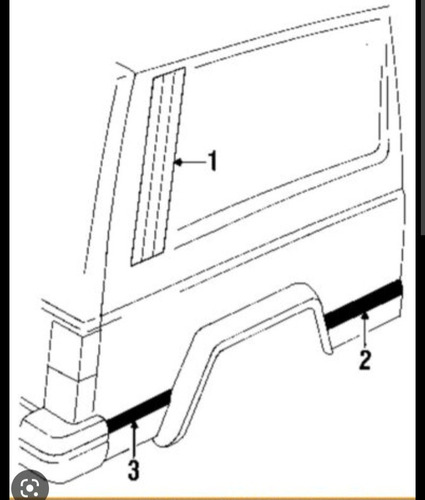 Buche Guardafango Trasero Derecho Jeep Cherokee  91/96