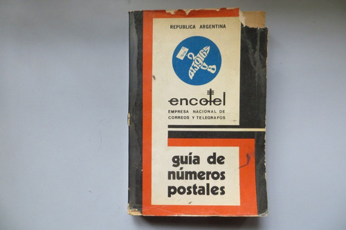 Encotel Guía De Números Postales 1976