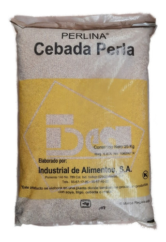 Cebada Perla Bulto