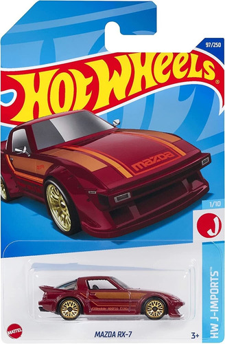 Hotwheels Carro Mazda Rx-7 + Obsequio 