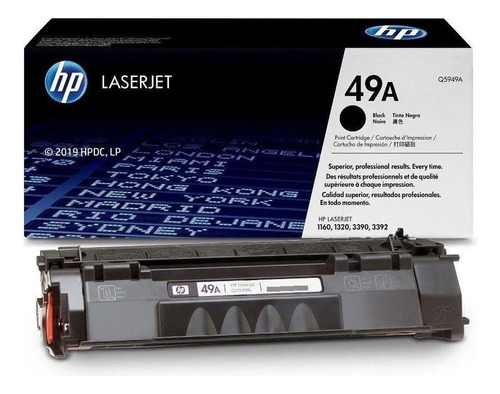 Tóner negro HP 49a