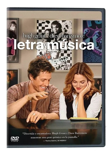 Letra Y Musica Pelicula Dvd Original Grant Barrymore