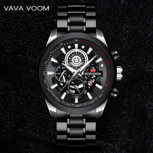 Reloj Deportivo De Acero Inoxidable Va Va Voom 2311 Con Cale