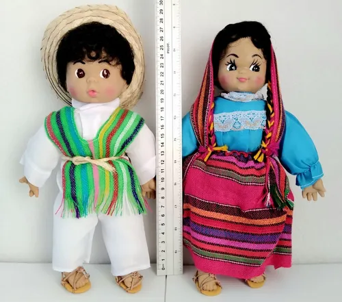 Muñecas inditas mexicanas sales