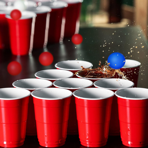 Hanaive - Paquete De 100 Pelotas De Tenis De Mesa, Multicolo