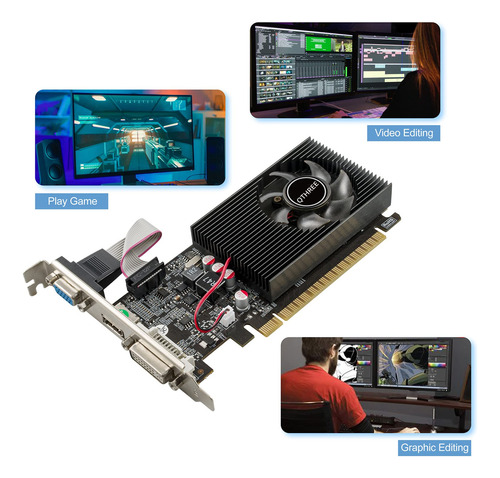 Tarjeta Gráfica Nvidia Gt 730 4 Gb Ddr3 Pci Express