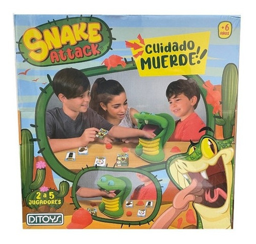 Snake Attack Juego De Mesa Original Ditoys 2467