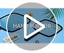 Espejo De Mano, Espejo De Peluquería Manual Con Mango Para S