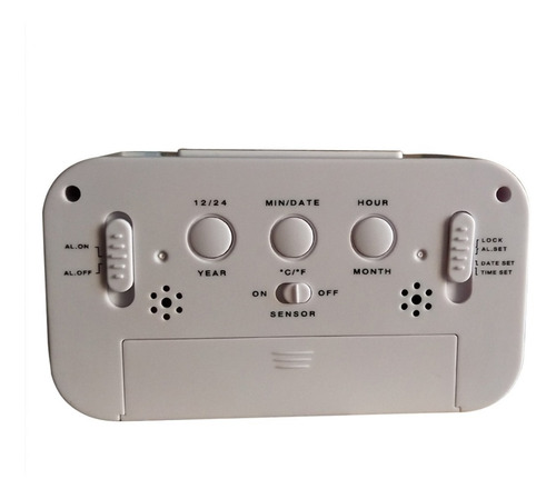 Imagen 4 de 7 de Reloj De Mesa Eléctrico Alarma Electrónica Digital Led