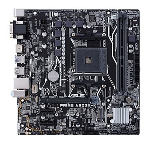 Asus A320m-k Br Amd Am4 Ddr4 Ryzer Hdmi # Em Até 12 X (Recondicionado)