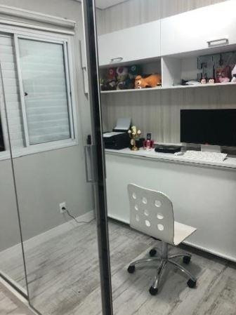Linda Cobertura Penthouse Vila Augusta 2 Dorms 110m2 Vaga Melhorias - 559 Mil - Co0003