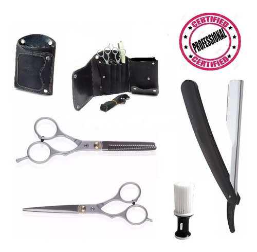 Kit De Corte Peluquería Barbería Completo Canana Profesional