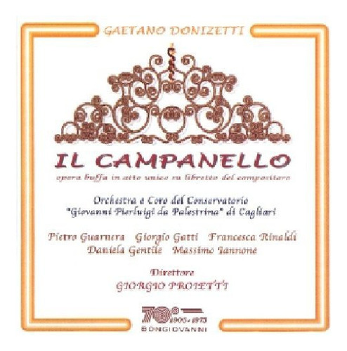 G. Donizetti Il Campanello Cd