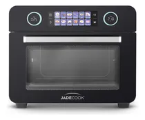 Comprar Horno Eléctrico Jade Cook Digital Con Freidora De Aire 8pzs Color Negro