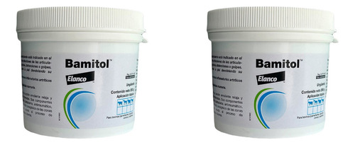 Bamitol Pomada Ungüento 200 G. *** 2 Frascos Originales ***