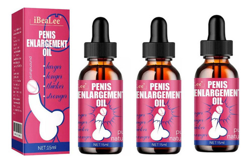 15ml*3pcs El Pene Masculino Espesa Y Crece Permanentemente