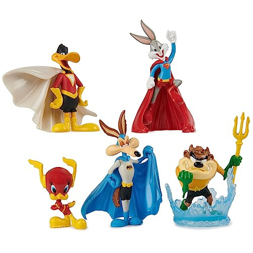 Paquete Figuras De Colección Looney Tunes X Dc