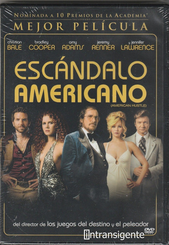 Escándalo Americano - Bradley Cooper Jennifer Lawrence (dvd)