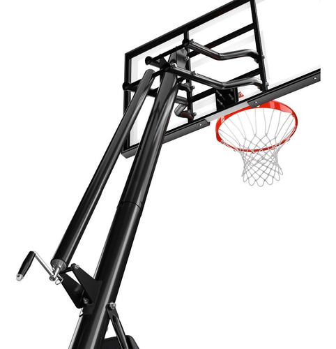 Imagen 6 de 10 de Tablero Y Aro Con Base De Basketball Spalding Portátil