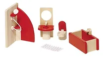 Comprar Casas Para Muñecas Y Muñecos, Set De Baño En Miniatura