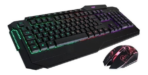 Combo Teclado Y Mouse Kit Gamer Noga Nkb-5320 Pc Computadora