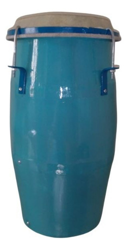 Atabaque Tambor De Barrica - 50 Cm - Pintado - Salles