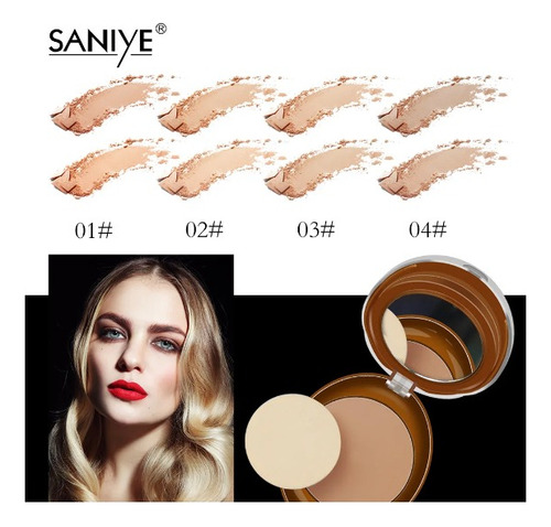 Saniye Polvo Compacto Extract Protector Fps25 C/espejo 02
