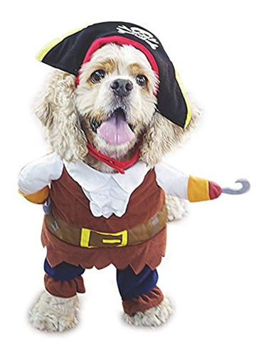 Disfraz Para Mascotas Y Perros De Piratas Del Caribe, Disfra