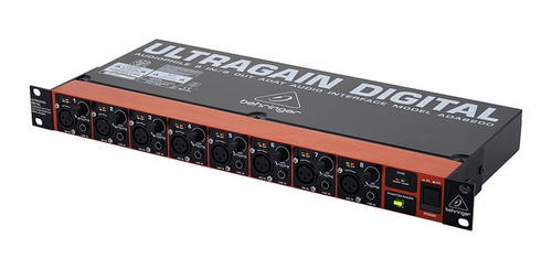 Interfaz De Audio Behringer Ada8200 Ultragain Con Adat