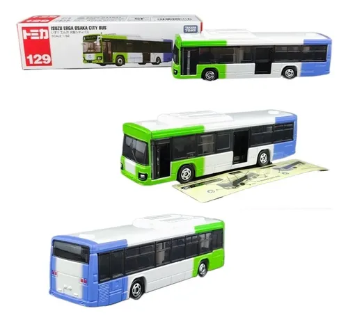 Isuzu City Bus Caminhão Longo Tomica Liga Modelo De Carro