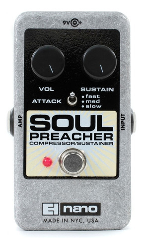 Pedal Electro-harmonix Soul Preacher + Cable Interpedal 